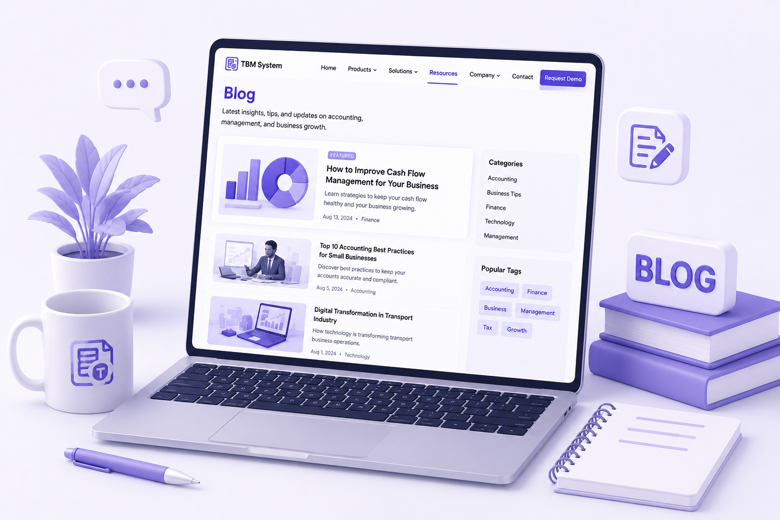 Blogs preview